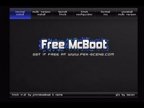 install free mcboot from usb